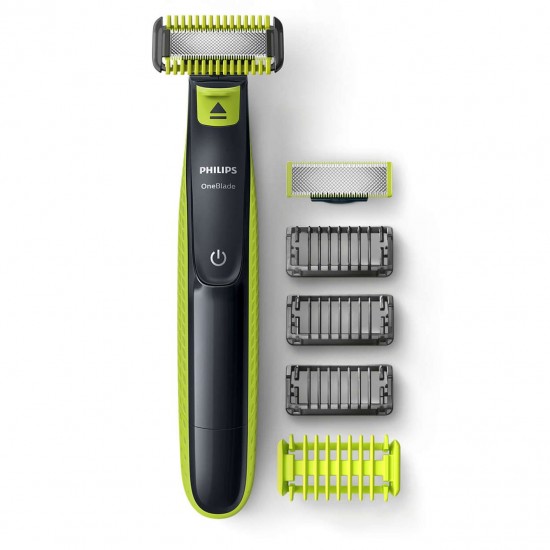 Philips OneBlade QP2620/25 Cordless Wet & Dry Trimmer for Face and Body