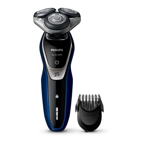 Philips Series 5000 S5572/40 Wet and Dry Electric Shaver with Turbo Plus Mode