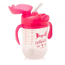 DB 270ML BABY'S FIRST STRAW CUP PINK
