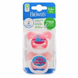 OPTIONS PREVENT SOOTHER 0-6 PINK
