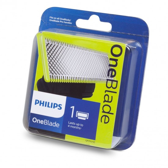 Philips OneBlade Razor Shaver QP210/50 Replacement Blade Head 1 pack